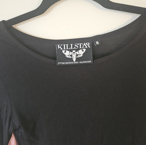 Killstar Fringe Mini Dress Small - Picture 3 of 5